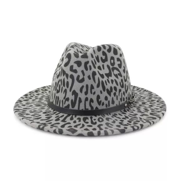 Animal Print Fedora Hats for men and women - Picture 4 of 6